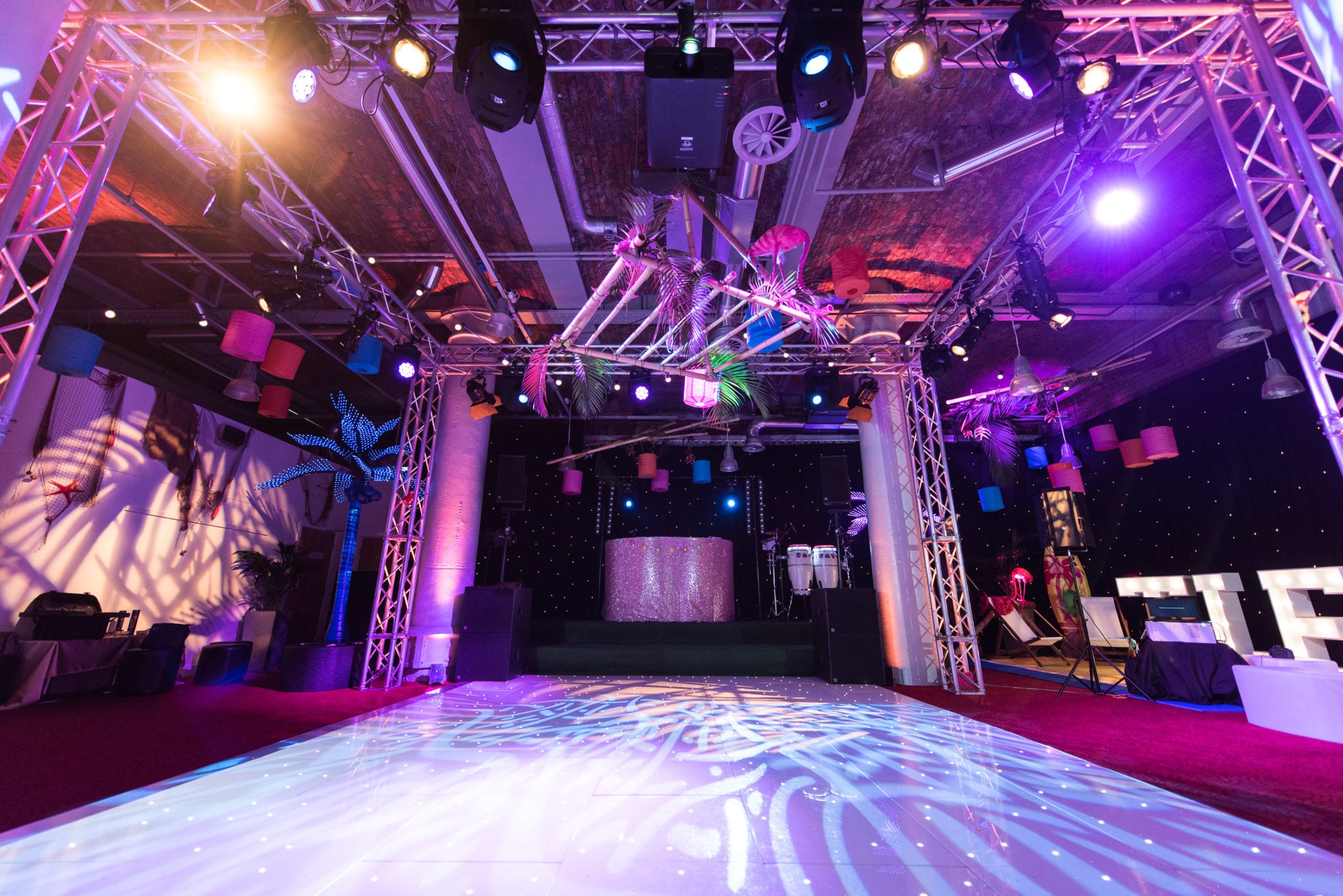 Qube Events Dancefloors