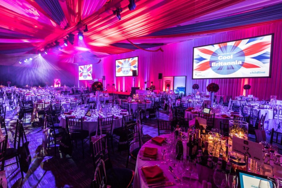 Qube Events Room Draping