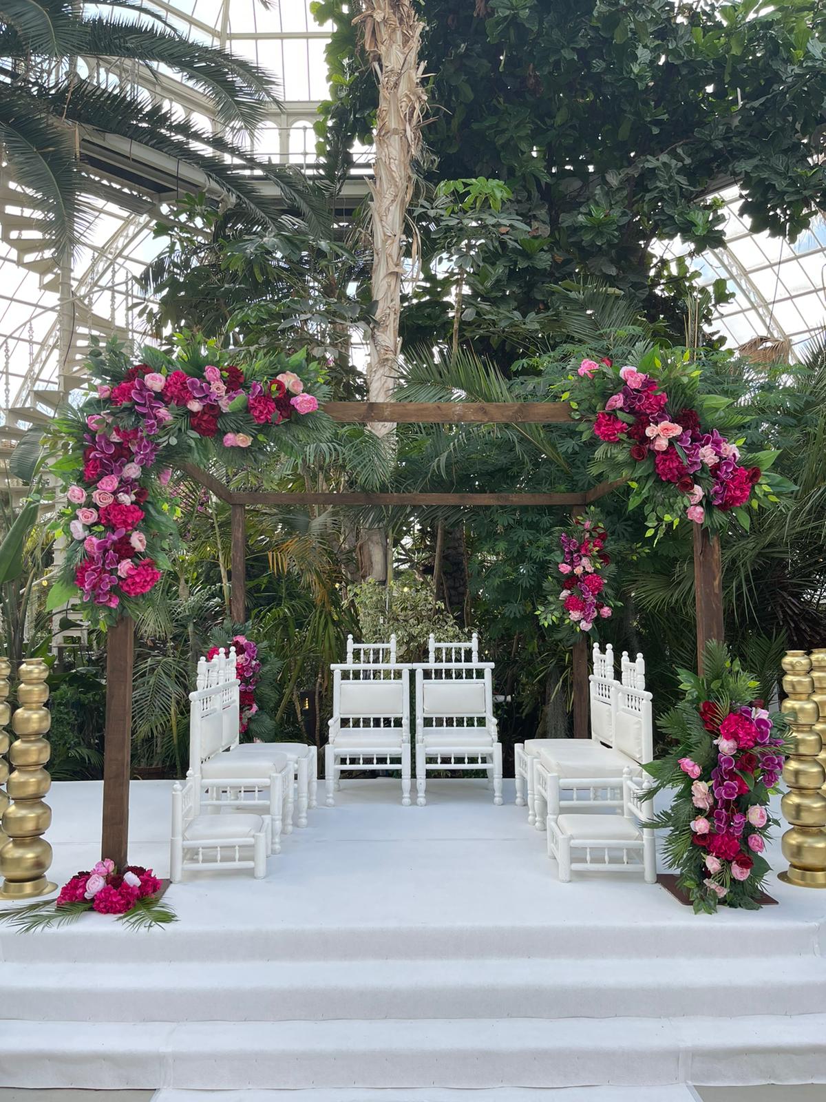Tropical wedding and events decor inspiration