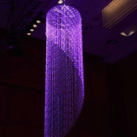 Qube Events Chandeliers