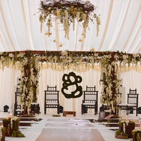 Asian Wedding mandap3