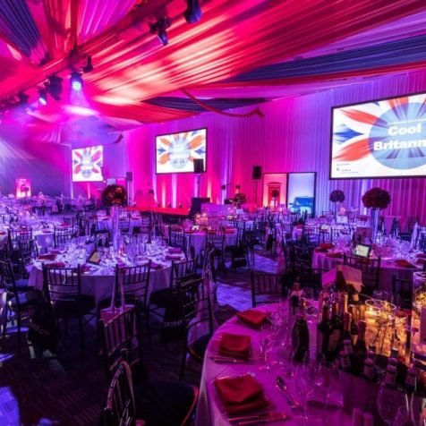 Qube Events Room Draping