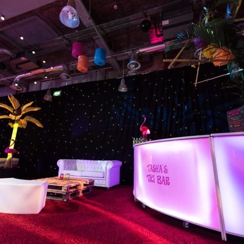 Qube Events Room Draping