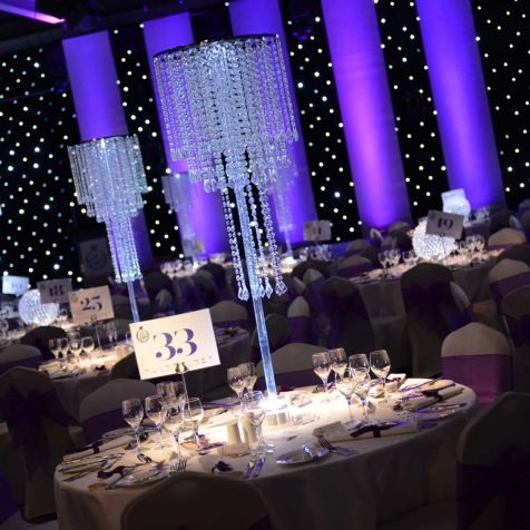 Qube Events Table Centrepieces