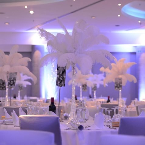 Qube Events Table Centrepieces